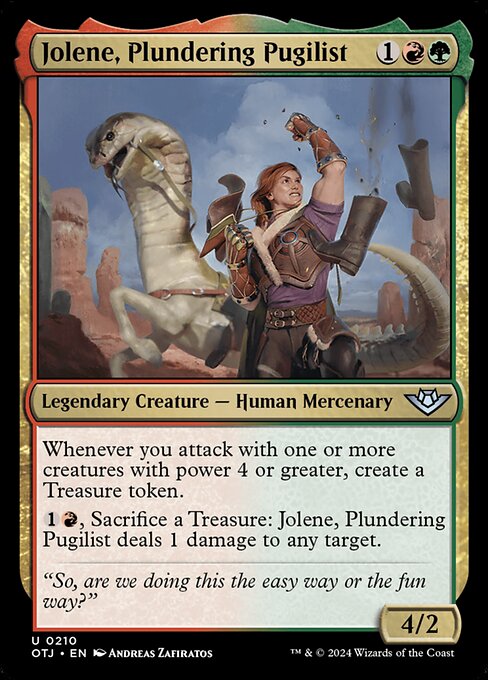 Jolene, Plundering Pugilist [Foil]