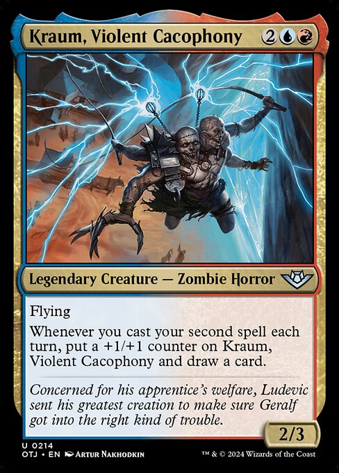 Kraum, Violent Cacophony [Foil]