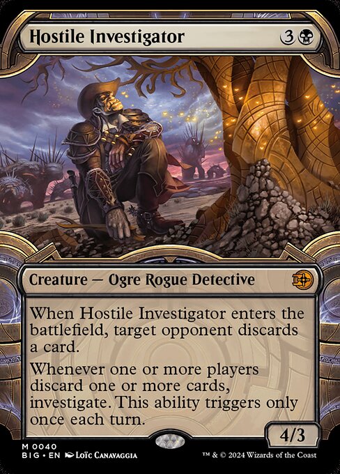 Hostile Investigator [Showcase Foil]