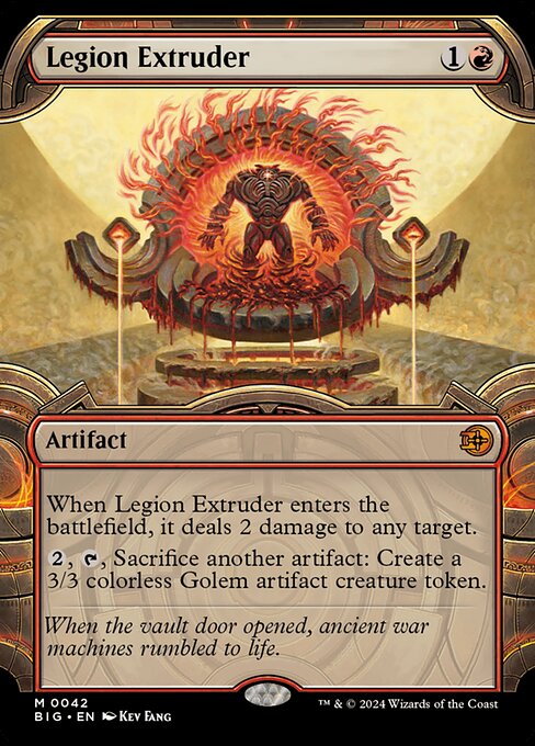 Legion Extruder [Extended Artwork Showcase Foil]