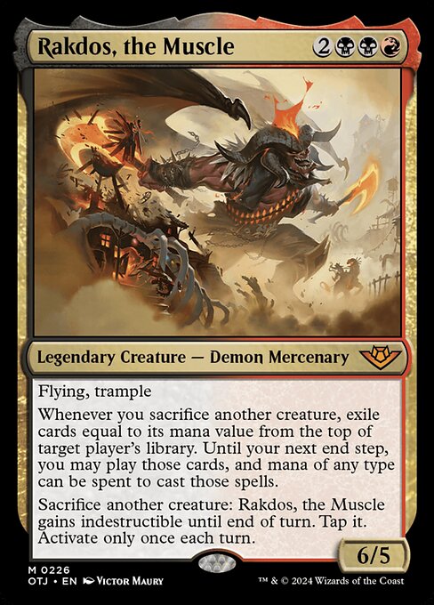 Rakdos, the Muscle [Foil]