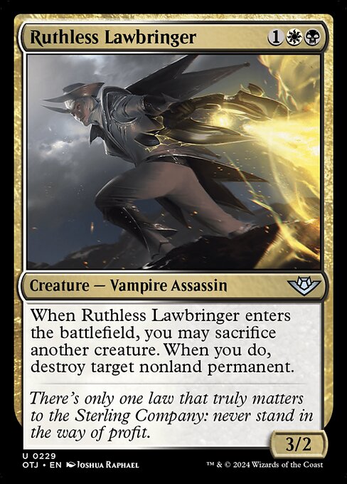 Ruthless Lawbringer [Foil]