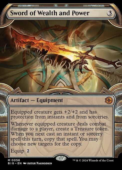 Sword of Wealth and Power [Showcase Foil]