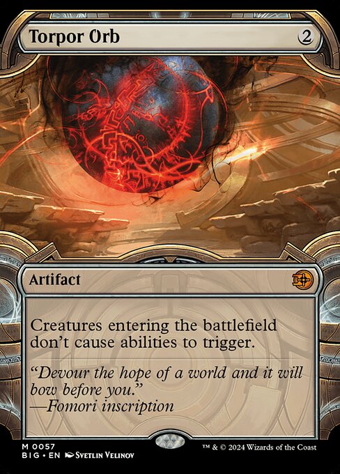 Torpor Orb [Showcase Foil]