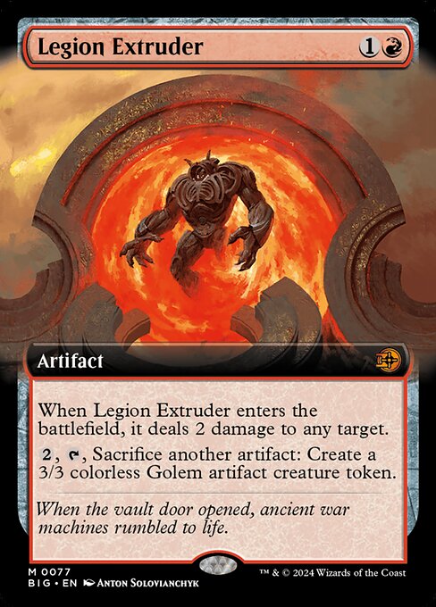 Legion Extruder [Extended Artwork Foil]