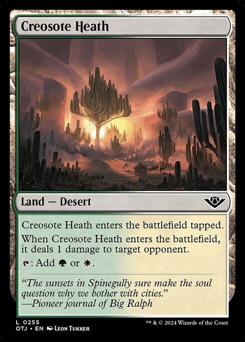 Creosote Heath [Foil]