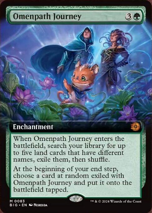 Omenpath Journey [Extended Artwork Foil]