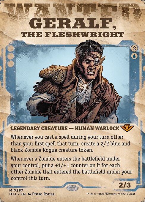 Geralf, the Fleshwright [Borderless Showcase]
