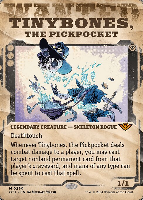 Tinybones, the Pickpocket [Borderless Showcase Foil]