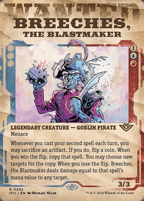 Breeches, the Blastmaker [Borderless Showcase Foil]