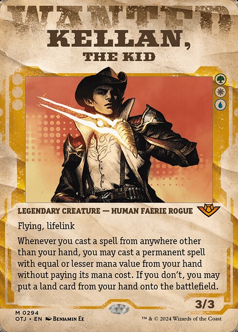 Kellan, the Kid [Borderless Showcase Foil]