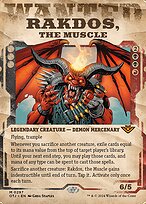 Rakdos, the Muscle [Borderless Showcase]