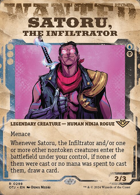 Satoru, the Infiltrator [Borderless Showcase]