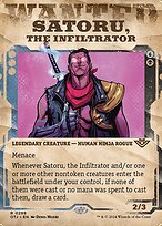 Satoru, the Infiltrator [Borderless Showcase]