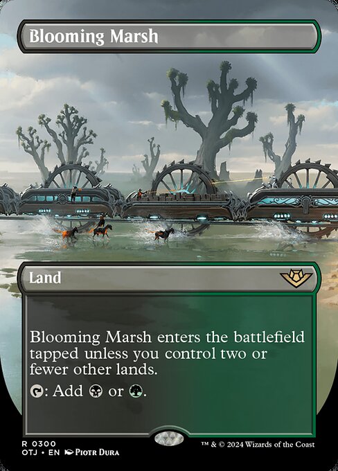 Blooming Marsh [Borderless Foil]