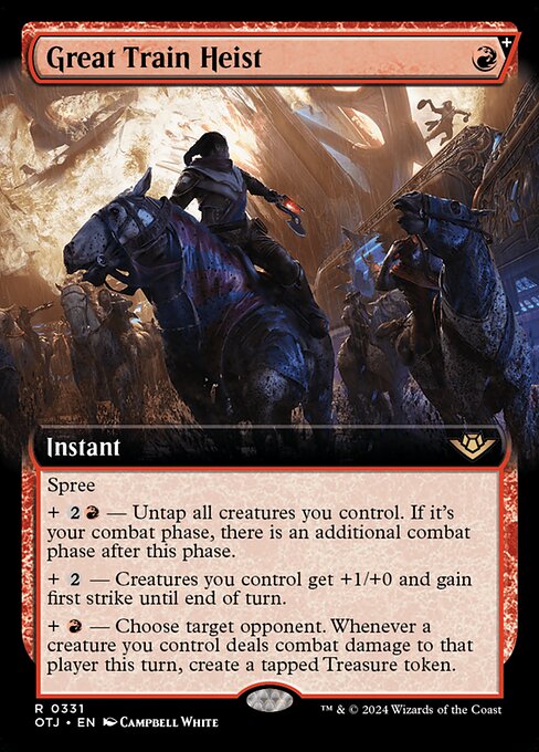 Great Train Heist [Extended Artwork Foil]