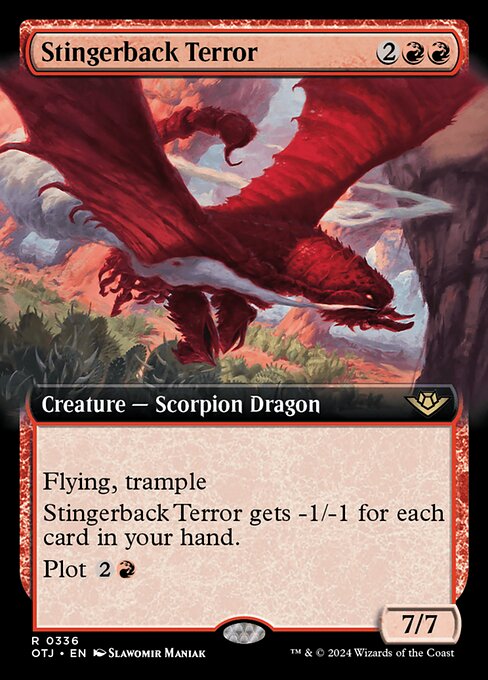 Stingerback Terror [Extended Artwork Foil]