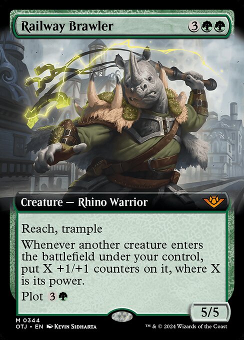 Railway Brawler [Extended Artwork Foil]