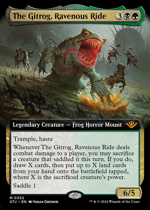 The Gitrog, Ravenous Ride [Extended Artwork Foil]