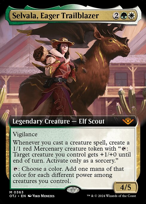 Selvala, Eager Trailblazer [Extended Artwork Foil]