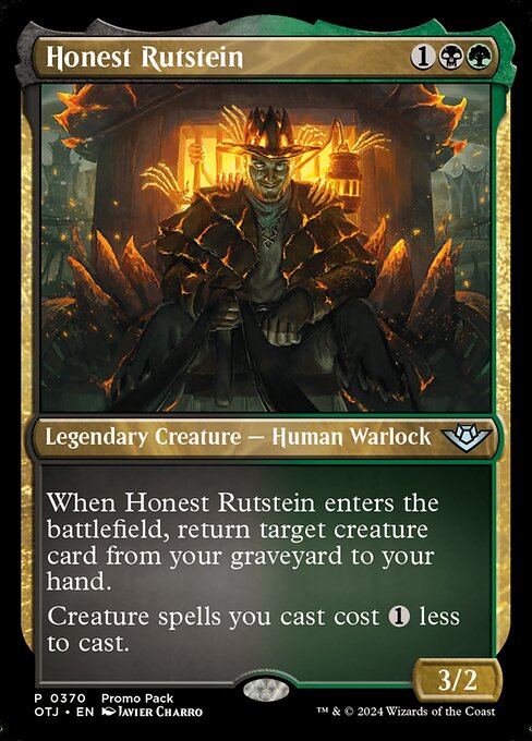 Honest Rutstein [Foil]