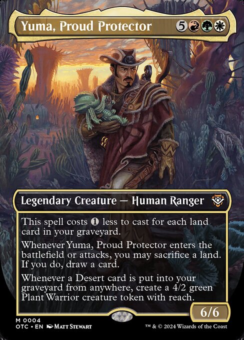 Yuma, Proud Protector [Borderless Foil]