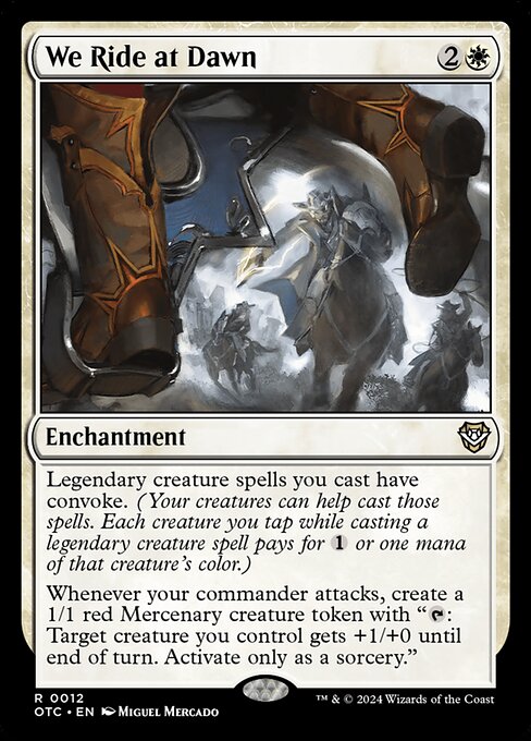 We Ride at Dawn [Foil]