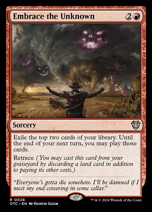 Embrace the Unknown [Foil]