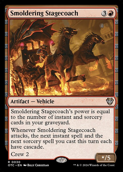 Smoldering Stagecoach [Foil]