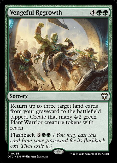 Vengeful Regrowth [Foil]