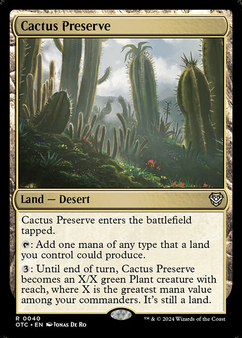 Cactus Preserve [Foil]