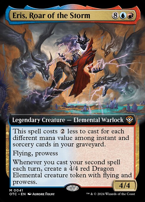 Eris, Roar of the Storm [Extended Artwork Foil]