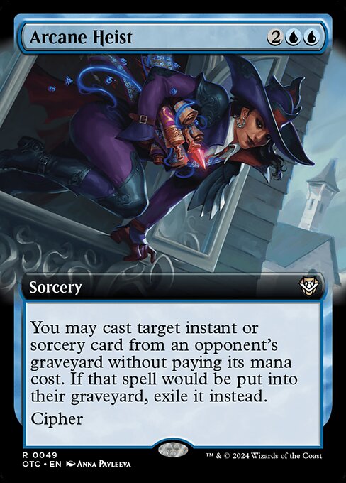 Arcane Heist [Extended Artwork Foil]