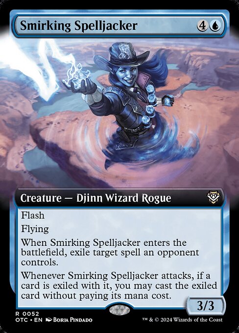 Smirking Spelljacker [Extended Artwork]