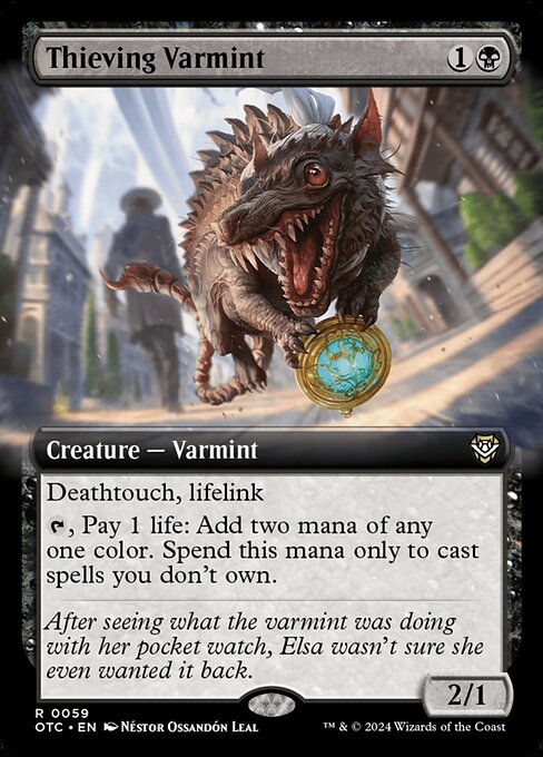 Thieving Varmint [Extended Artwork Foil]