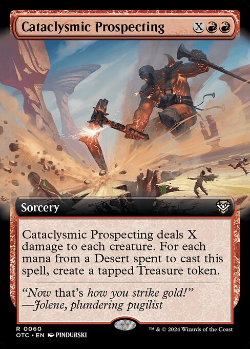 Cataclysmic Prospecting [Extended Artwork Foil]