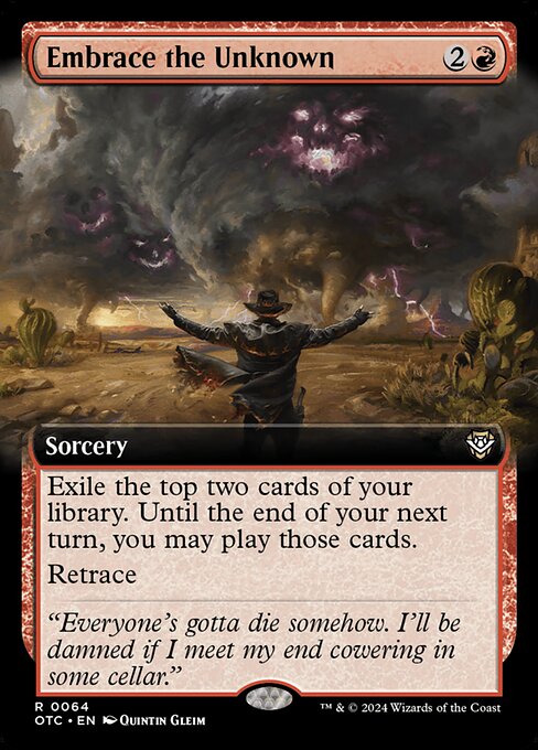 Embrace the Unknown [Extended Artwork Foil]