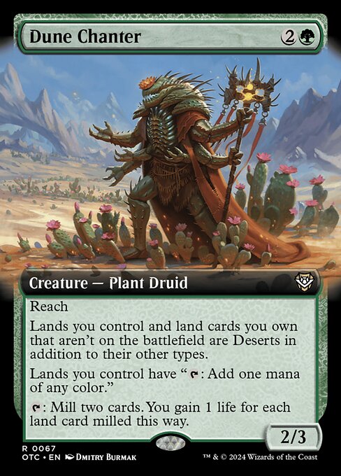 Dune Chanter [Extended Artwork Foil]