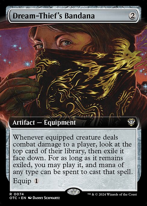Dream-Thief's Bandana [Extended Artwork Foil]