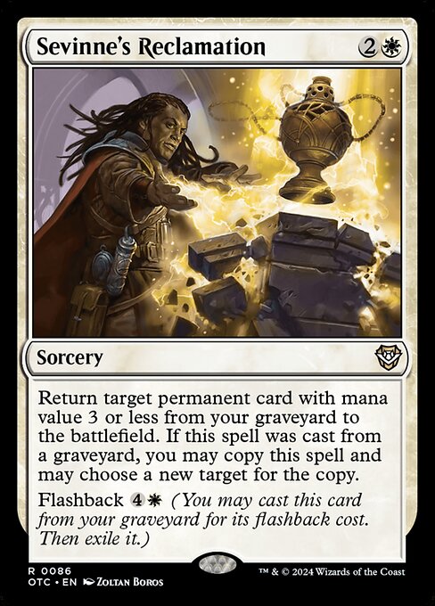 Sevinne's Reclamation [Foil]