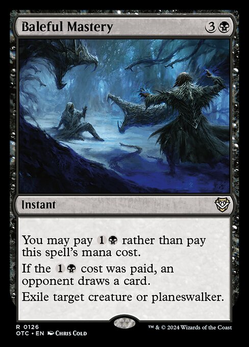 Baleful Mastery [Foil]