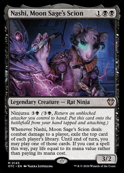 Nashi, Moon Sage's Scion [Foil]