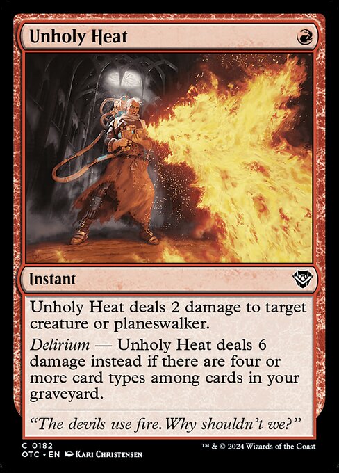 Unholy Heat [Foil]
