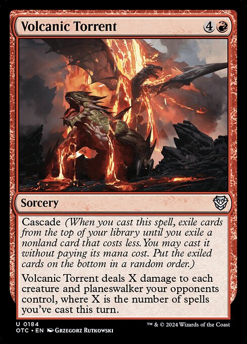 Volcanic Torrent [Foil]