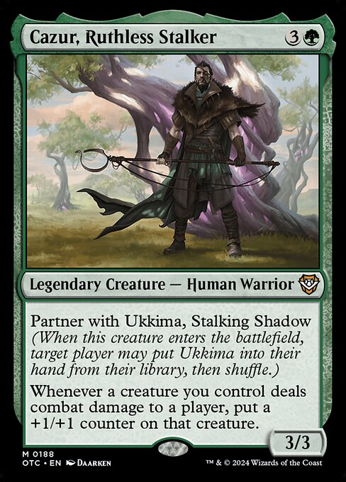 Cazur, Ruthless Stalker [Foil]