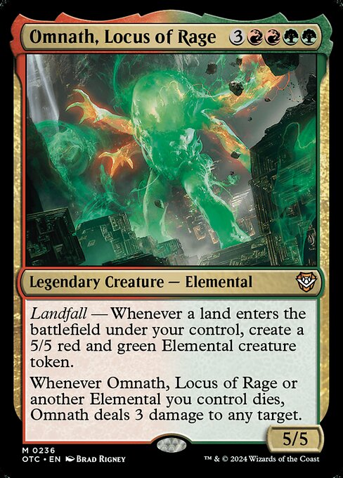 Omnath, Locus of Rage [Foil]