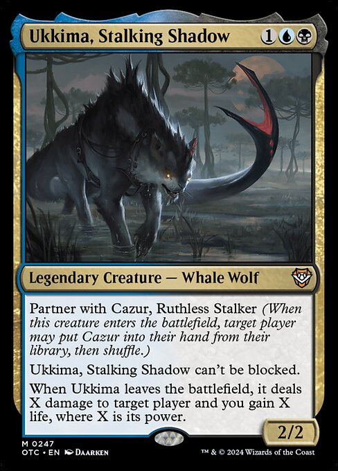 Ukkima, Stalking Shadow [Foil]