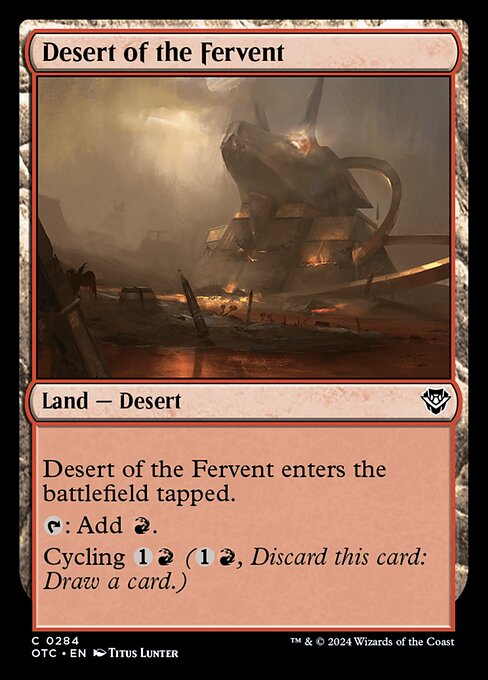 Desert of the Fervent [Foil]