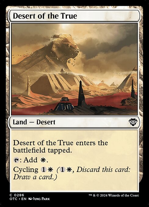 Desert of the True [Foil]