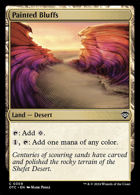 Painted Bluffs [Foil]